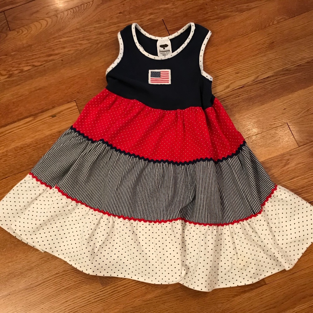 4th of July Dress Size 5
